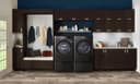7.8 Cu. Ft. Ultra Large Capacity Heat Pump Ventless Dryer, Wi-fi Connectivity Black Steel view 5