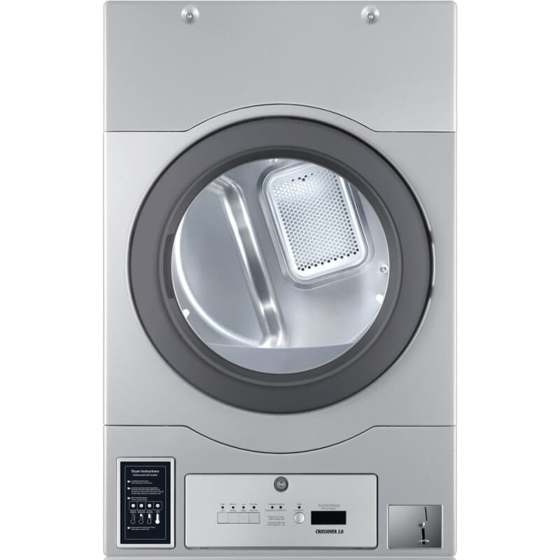 7.0 CF Commercial Electric Dryer, Bottom Ctrl (STACKED SETUPS ONLY)