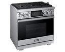 Professional dual-fuel range view 3