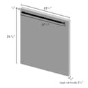 24" Dishwasher Panel with Traditional Handle view 13