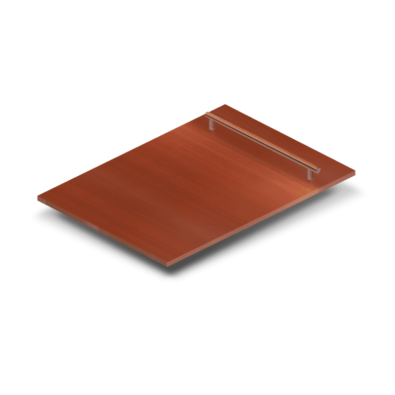 18" Dishwasher Panel with Modern Handle