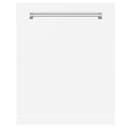 24" Monument Dishwasher Panel with Traditional Handle (DPMT-24) Matte view 2