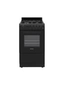 20″ Wide Gas Range in Black view 1