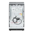 20″ Wide Gas Range in Black view 4