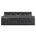 20″ Wide Gas Range in Black view 6