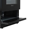 20″ Wide Gas Range in Black view 7