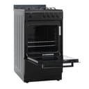 20″ Wide Gas Range in Black view 10