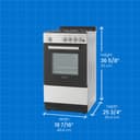 20″ Wide Gas Range view 6