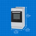 20″ Wide Gas Range view 6