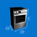 24-in TruAirFry Smooth top Slide-in Electric Range view 7