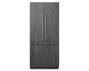 French door refrigerator view 1