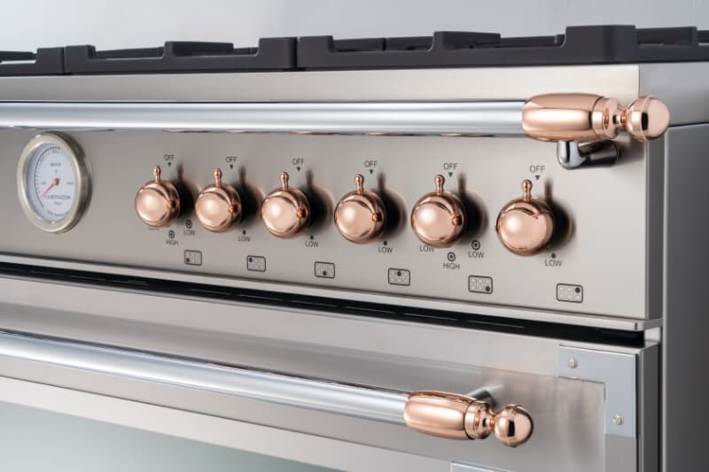 Kit Includes (12) Knobs and 8 Handle Finials: (3) Pairs for Range & (1) Pair for Hood