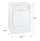 Spacemaker 120V 3.6 cu. ft. Capacity Portable Electric Dryer view 9