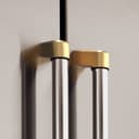Decor Handle Terminals Satin Gold-1 Set view 1