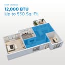 12000 BTU Through-the-Wall AC view 3