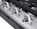 Gas cooktop view 4