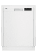 Tall Tub White Dishwasher, 14 place settings, 48 dBa, Front Control view 5