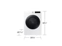 Laundry Dryer with AI Control and Sensor Dry view 2
