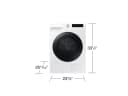 Laundry Dryer with AI Control and Heat Pump Technology view 2