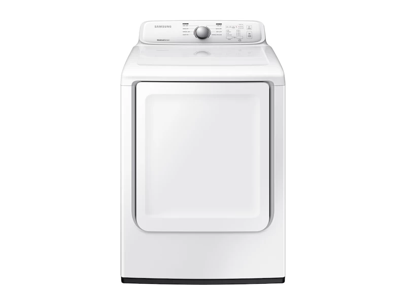 7.2 cu. ft. Electric Dryer with Moisture Sensor in White