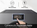 7.6 cu. ft. Bespoke AI Ultra Capacity Front Load Electric Dryer with AI Home and AI OptiDry+ in Dark Steel view 4