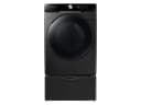 7.5 cu. ft. Smart Dial Electric Dryer with Super Speed Dry in Brushed Black view 3