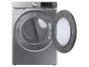 7.5 cu. ft. Smart Electric Dryer with Steam Sanitize+ in Platinum view 3