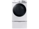 7.5 cu. ft. Smart Electric Dryer with Steam Sanitize+ in White view 8