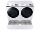 7.5 cu. ft. Smart Electric Dryer with Steam Sanitize+ in White view 11