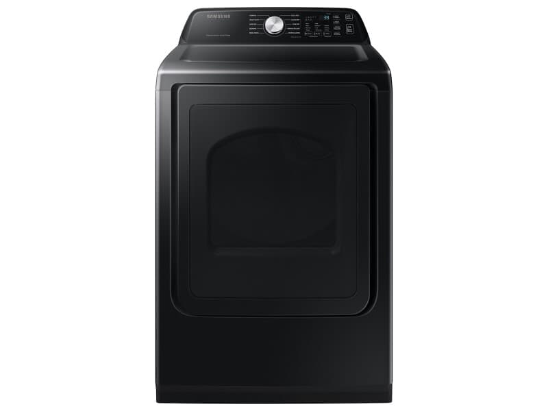 7.4 cu. ft. Smart Electric Dryer with Sensor Dry in Brushed Black