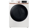 7.5 cu. ft. Smart Electric Dryer with Steam Sanitize+ and Sensor Dry in Ivory view 1