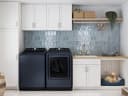 7.4 cu. ft. Smart Electric Dryer with Pet Care Dry and Steam Sanitize+ in Brushed Navy view 7