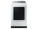 7.4 cu. ft. Smart Electric Dryer with Steam Sanitize+ in White view 1