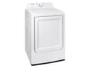 7.2 cu. ft. Gas Dryer with Sensor Dry and 8 Drying Cycles in White view 1