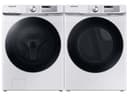7.5 cu. ft. Smart Gas Dryer with Steam Sanitize+ in White view 9