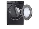 7.5 cu. ft. Smart Gas Dryer with Steam Sanitize+ in Black Stainless Steel view 3