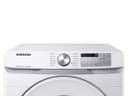 7.5 cu. ft. Smart Gas Dryer with Sensor Dry in White view 4