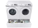 7.5 cu. ft. Smart Gas Dryer with Sensor Dry in White view 8