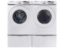 7.5 cu. ft. Smart Gas Dryer with Sensor Dry in White view 13