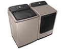 7.4 cu. ft. Smart Gas Dryer with Steam Sanitize+ in Champagne view 7