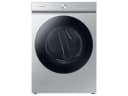 Bespoke 7.6 cu. ft. Ultra Capacity Gas Dryer with Super Speed Dry and AI Smart Dial in Silver Steel view 1