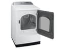 7.4 cu. ft. Smart Gas Dryer with Pet Care Dry and Steam Sanitize+ in White view 6