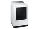 7.4 cu. ft. Smart Gas Dryer with Pet Care Dry and Steam Sanitize+ in White view 7