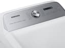 7.4 cu. ft. Smart Gas Dryer with Pet Care Dry and Steam Sanitize+ in White view 9