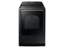 7.4 cu. ft. Smart Gas Dryer with Pet Care Dry and Steam Sanitize+ in Brushed Black view 2