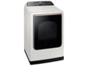 7.4 cu. ft. Smart Gas Dryer with Steam Sanitize+ in Ivory view 2