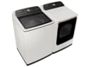7.4 cu. ft. Smart Gas Dryer with Steam Sanitize+ in Ivory view 7