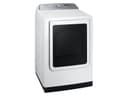 7.4 cu. ft. Smart Gas Dryer with Steam Sanitize+ in White view 7