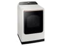 7.4 cu. ft. Smart Gas Dryer with Steam Sanitize+ in Ivory view 7