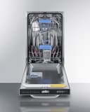18" Wide Built-In Dishwasher, ADA Compliant view 3